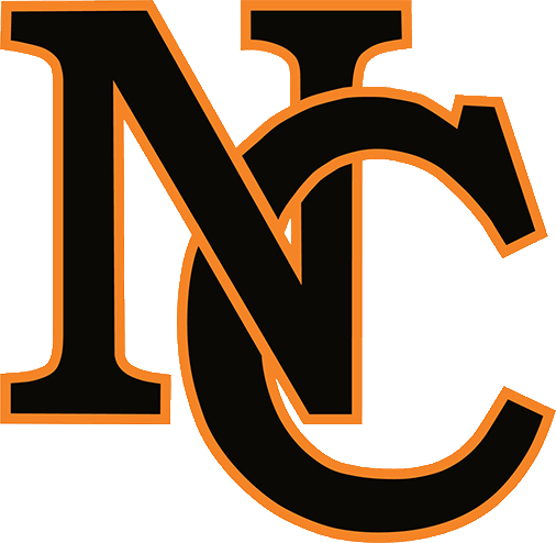 black font NC North Canton City Schools logo